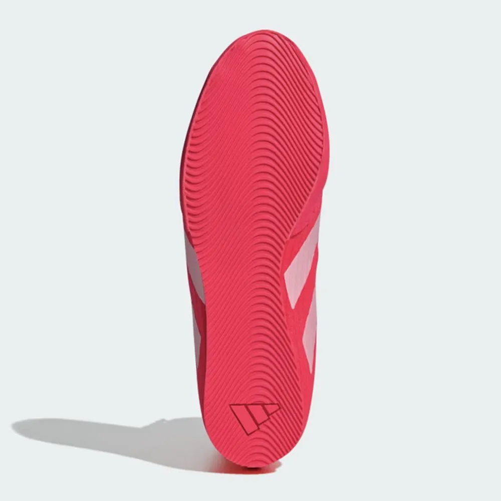 Adidas Box Hog 4 Boxing Boots - Lucid Red