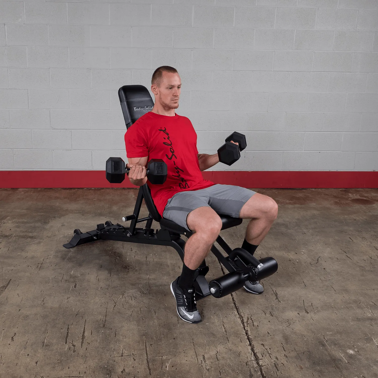Body Solid Full Commercial Adjustable Bench - SFID425