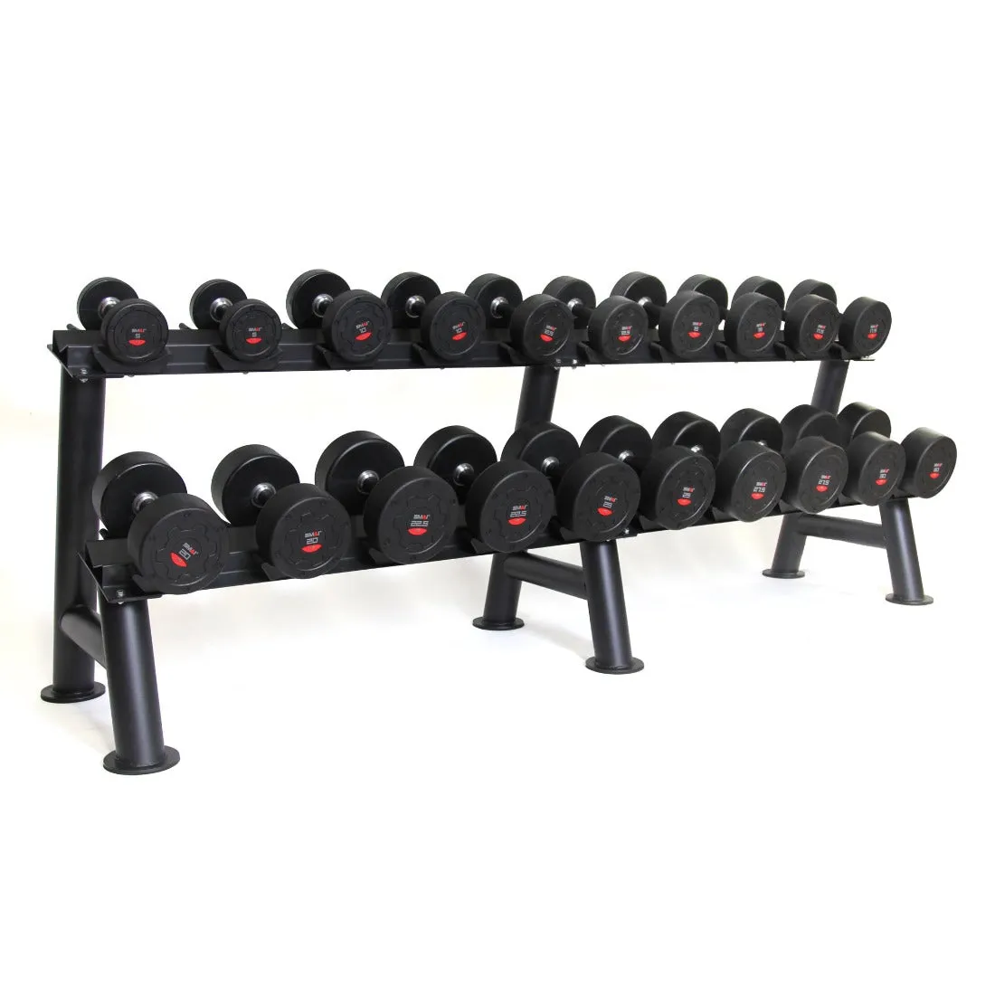 Commercial Dumbbell Set with Rack 5-30kg Smai