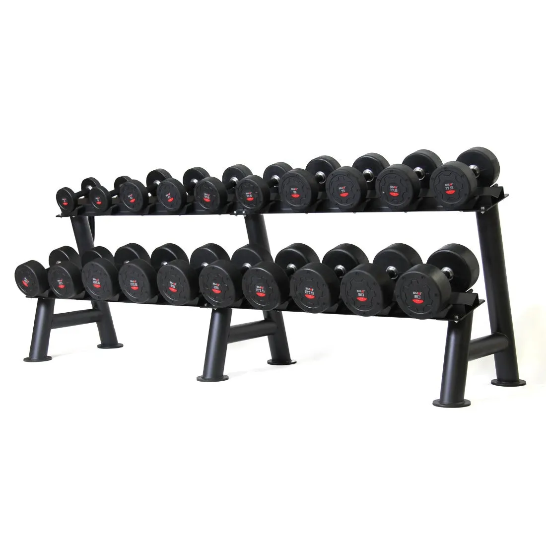 Commercial Dumbbell Set with Rack 5-30kg Smai