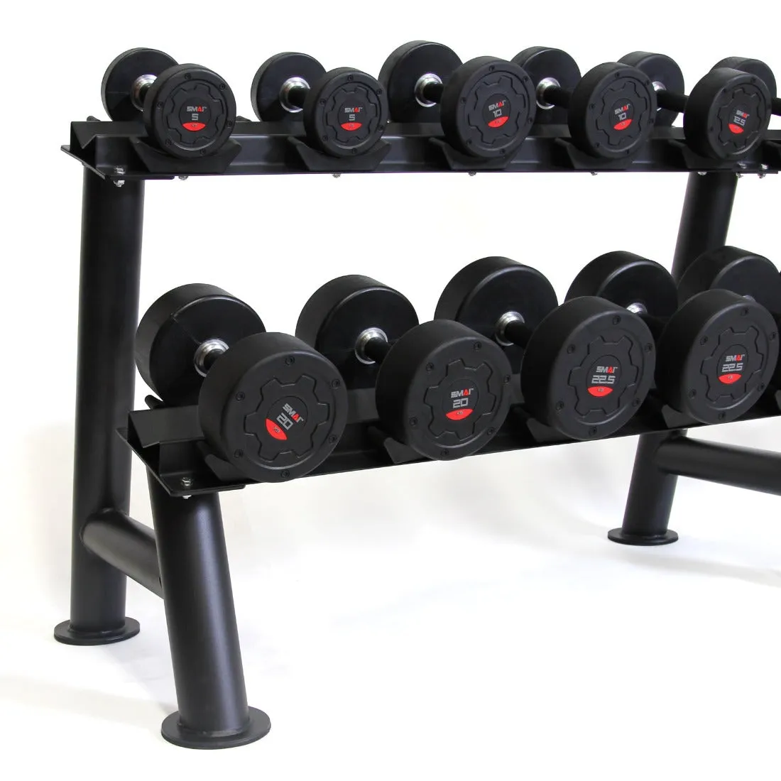 Commercial Dumbbell Set with Rack 5-30kg Smai