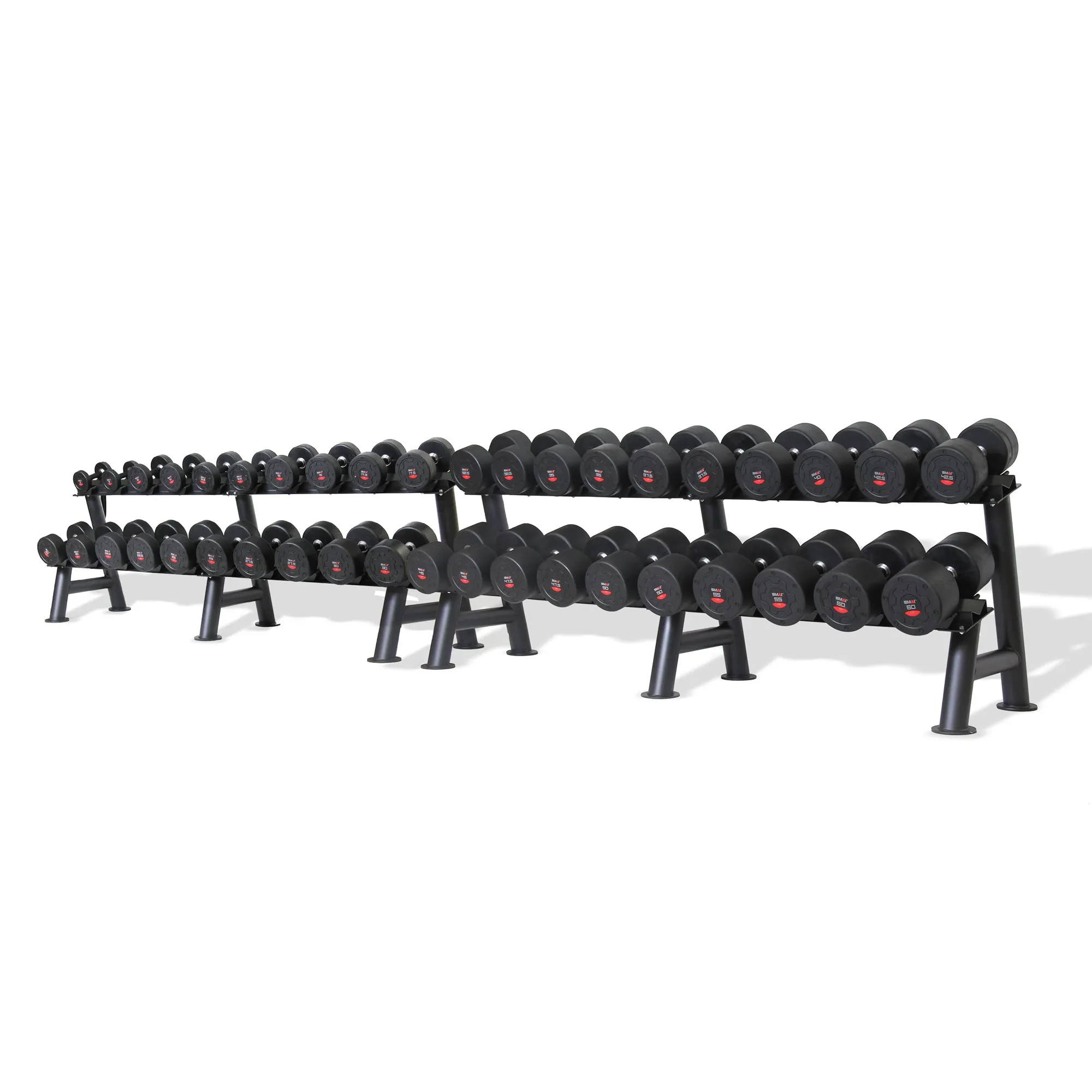 Commercial Dumbbell Set with Rack 5-60kg Smai