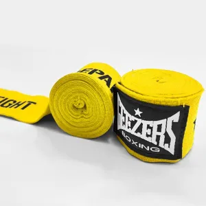 Geezers Prepare To Fight Hand Wraps - Yellow