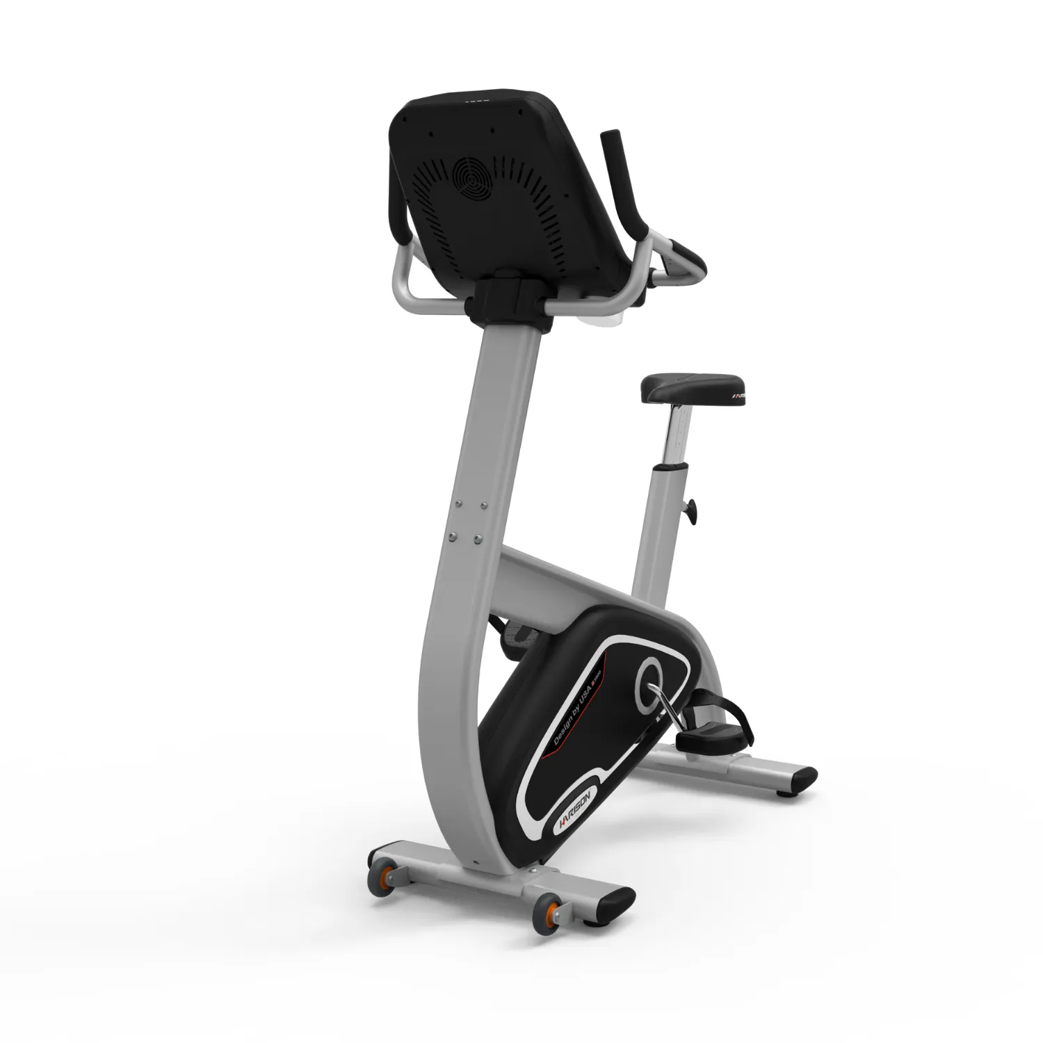 Harison HR-B3800TRACK Commercial Upright Exercise Bike - Touch Screen Console