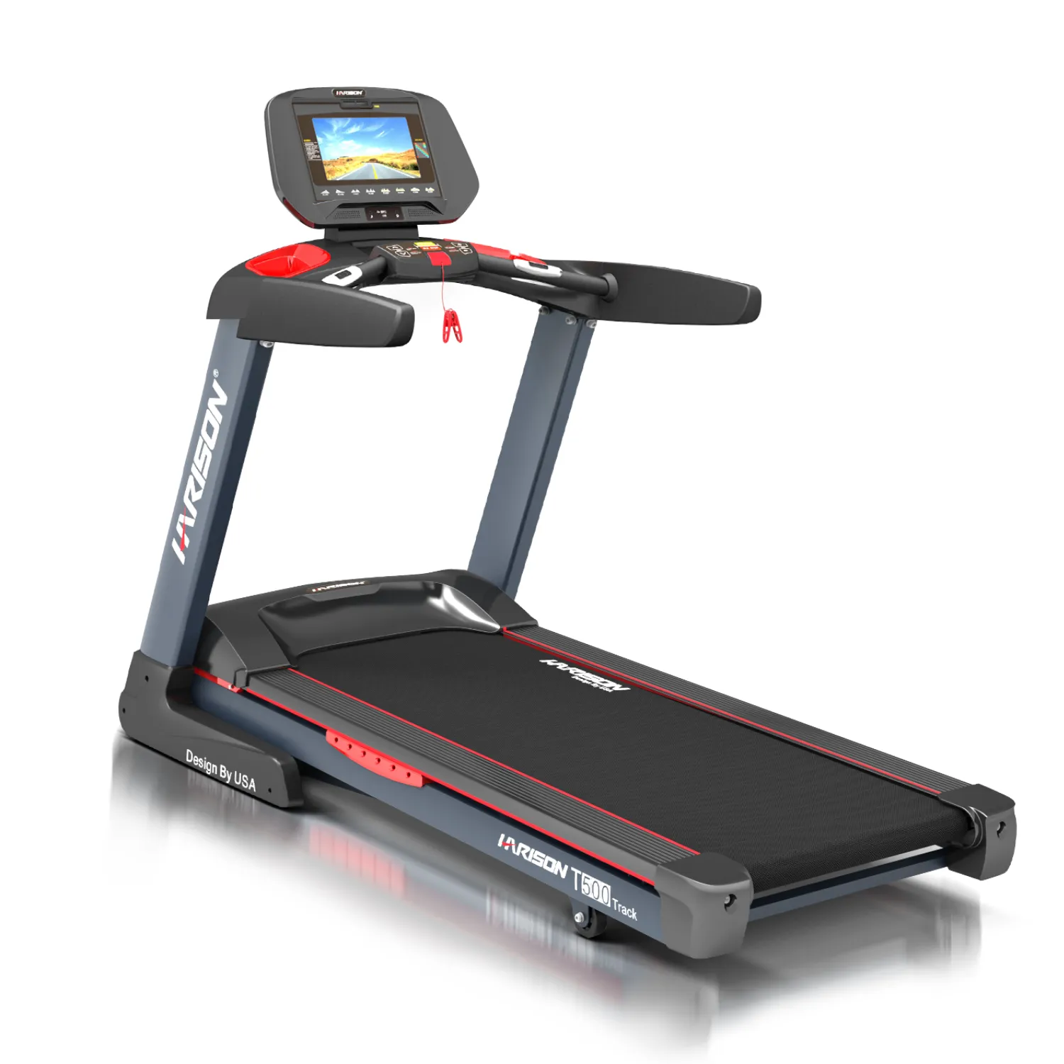 Harison HR-T500TRACK Treadmill - Touchscreen Console