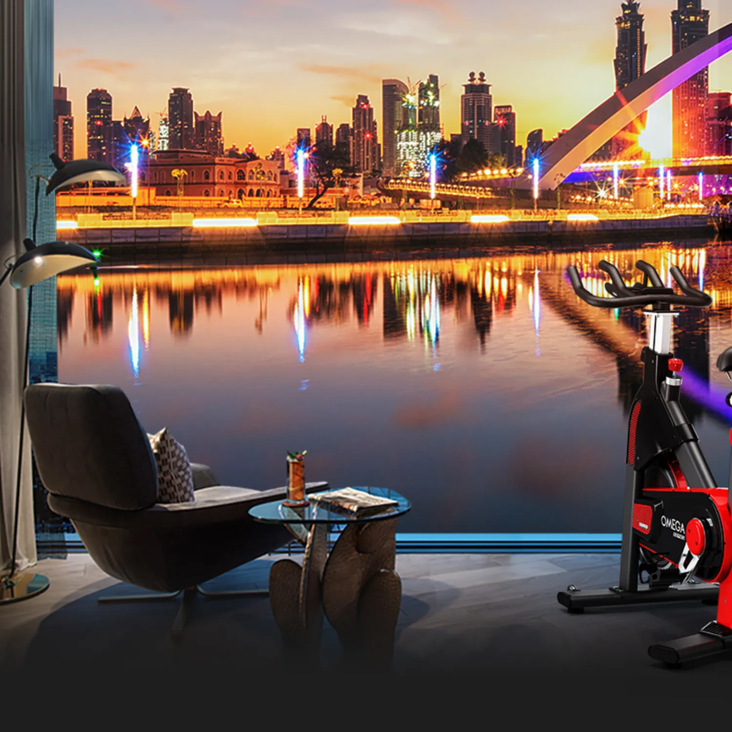 Harison Omega HR-B3820Eco Commercial Exercise Bike