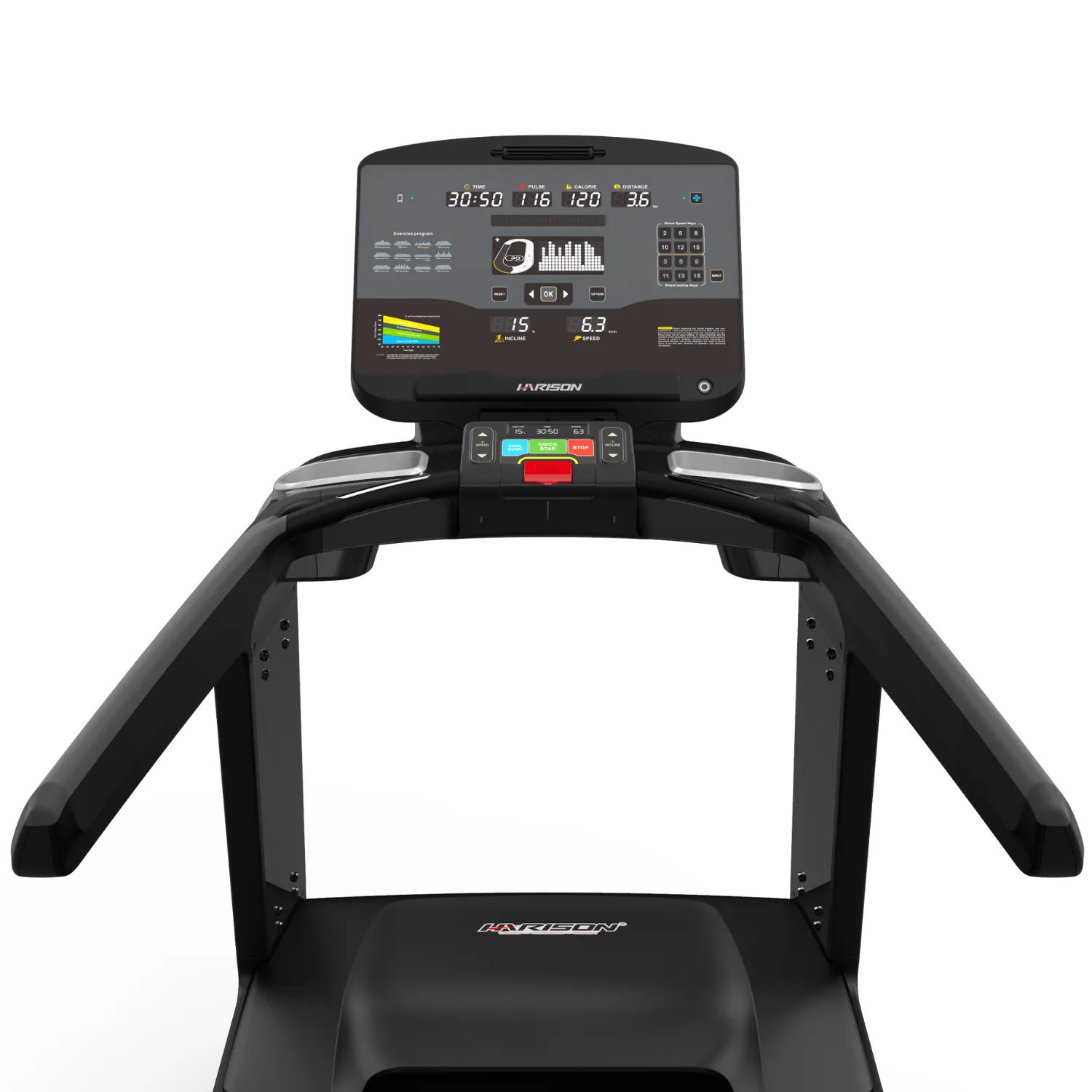 Harison T3800/T3800TRACK Commercial Treadmill