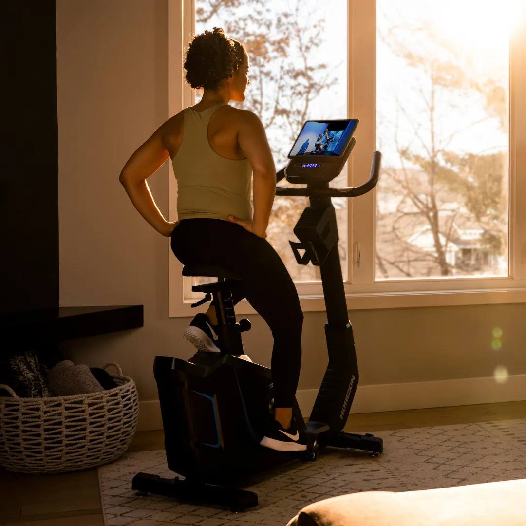 Horizon 5.0U Upright Bike
