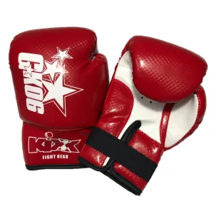 Kixx GK06 Kids Boxing Gloves - Red
