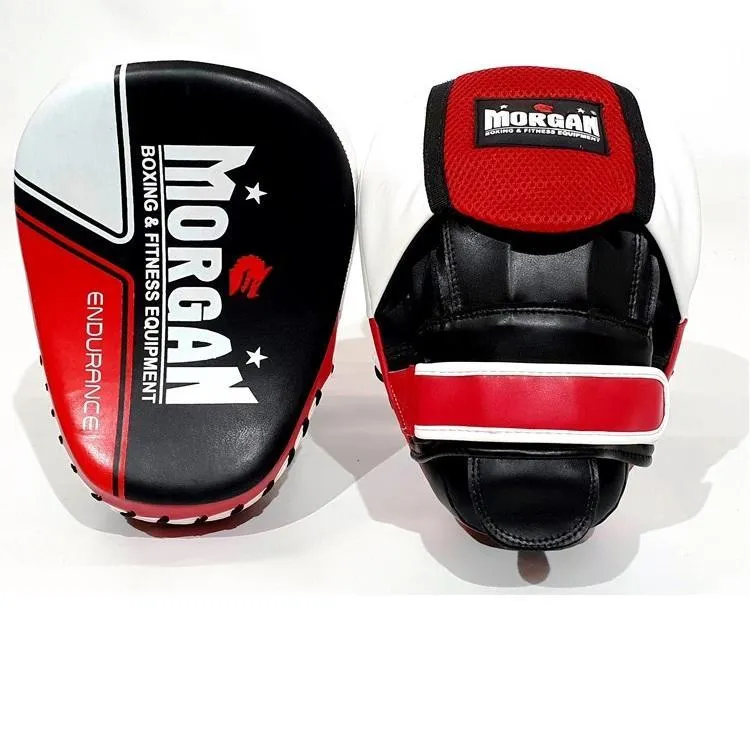 Morgan Endurance Pro Focus Pad & Boxing Gloves Set