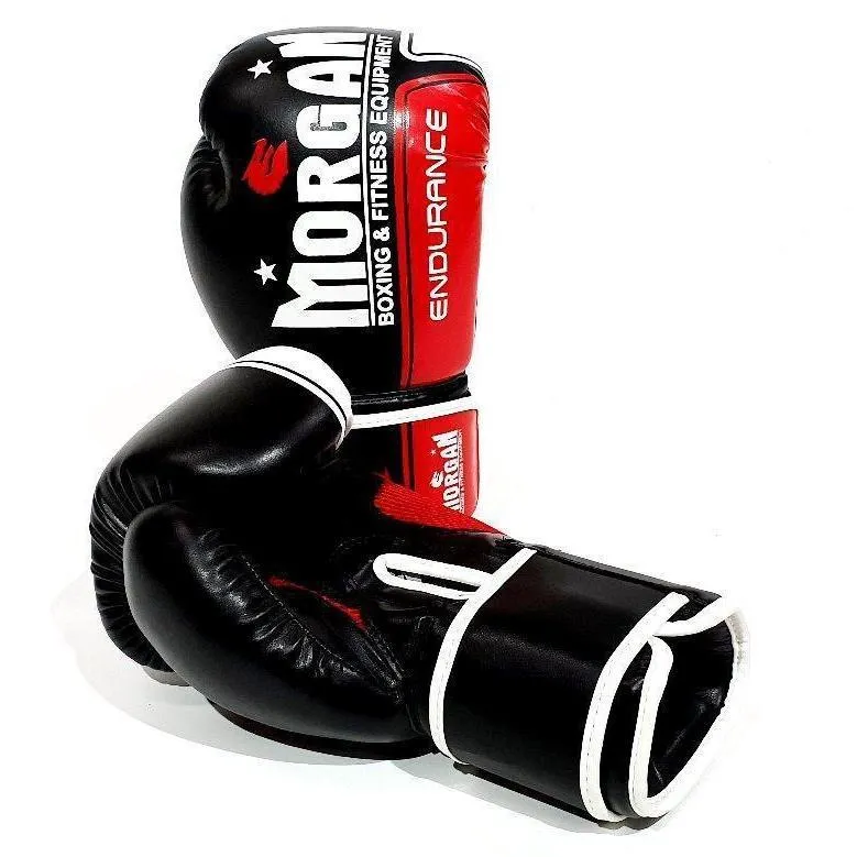 Morgan Endurance Pro Focus Pad & Boxing Gloves Set