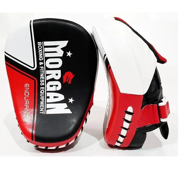 Morgan Endurance Pro Focus Pad & Boxing Gloves Set