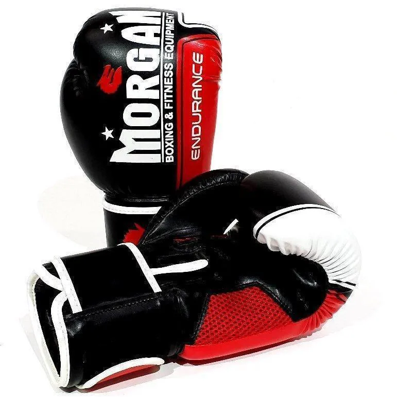Morgan Endurance Pro Focus Pad & Boxing Gloves Set