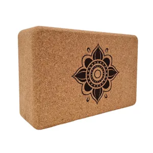 Morgan Natural Cork Yoga Block