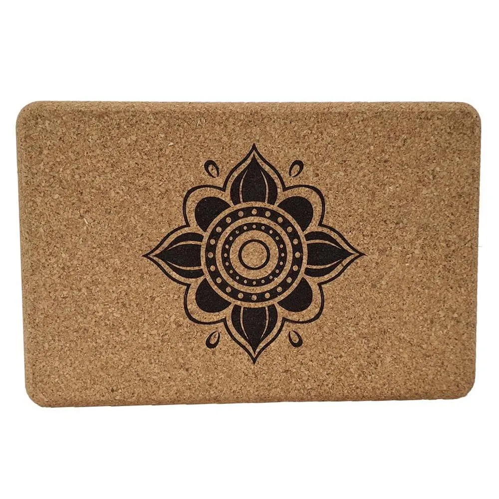 Morgan Natural Cork Yoga Block