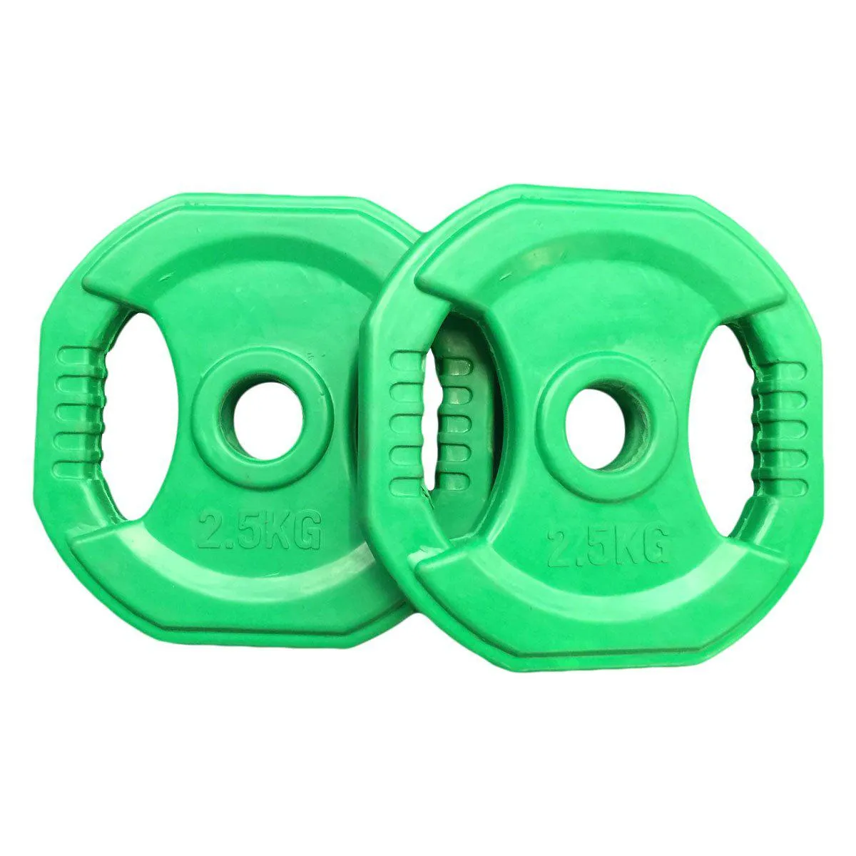Muscle Motion 20KG Standard Coloured Rubber Pump Bar Set