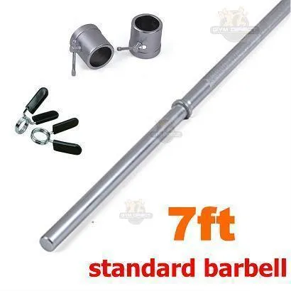 Muscle Motion 213cm (7ft) Standard Barbell (28mm shaft)
