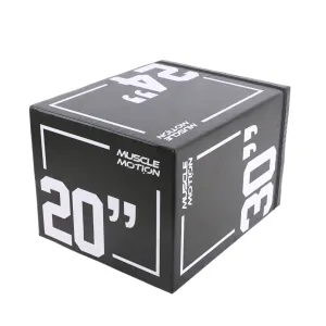 Muscle Motion  3 in 1 Foam Plyometric Box