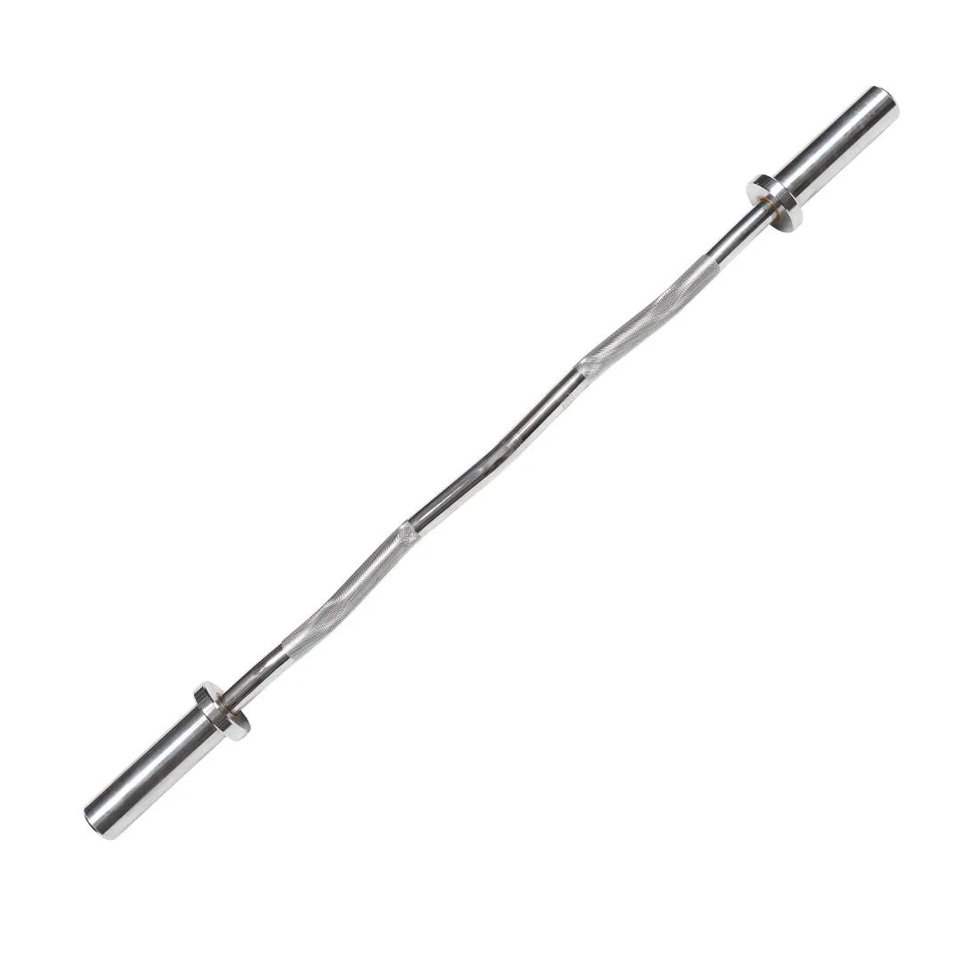 Muscle Motion 4ft Olympic Ezy Curl Bar 500lbs Rated