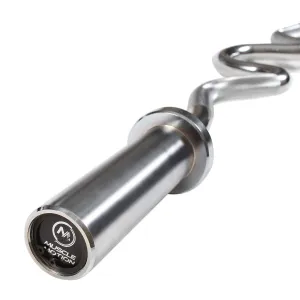 Muscle Motion 4ft Olympic Super Curl Bar