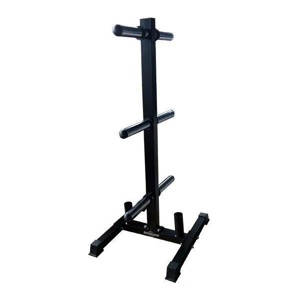 Muscle Motion Bumper Plate and Barbell Storage Rack