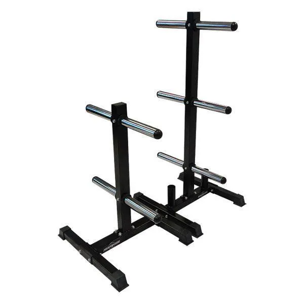 Muscle Motion Bumper Plate and Barbell Storage Rack