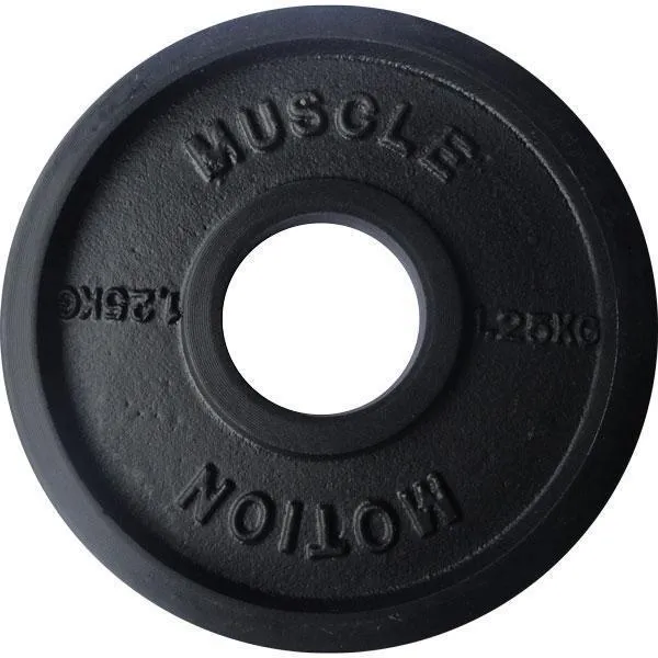 Muscle Motion Cast Iron Machined Olympic Weight Plates