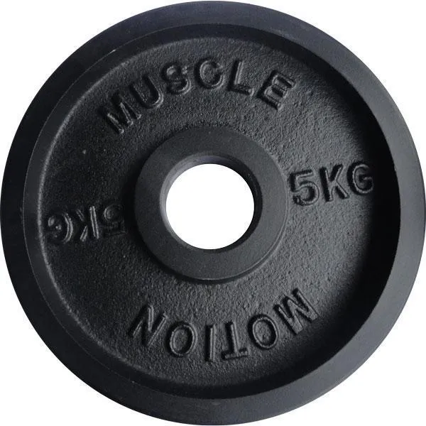 Muscle Motion Cast Iron Machined Olympic Weight Plates