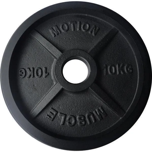 Muscle Motion Cast Iron Machined Olympic Weight Plates