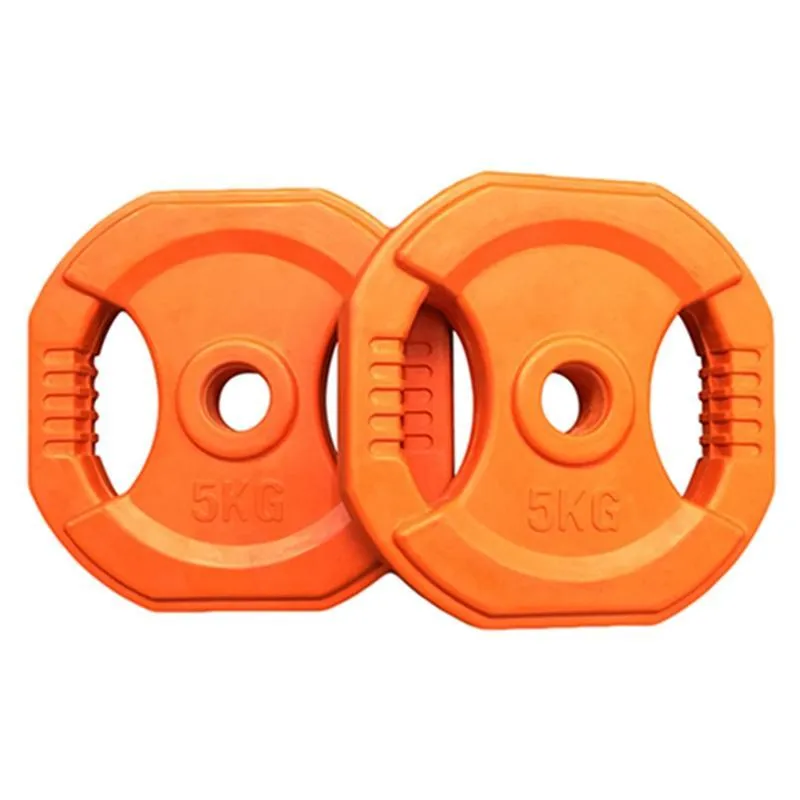 Muscle Motion Colour Rubber Standard Barbell Set - 26.5kg
