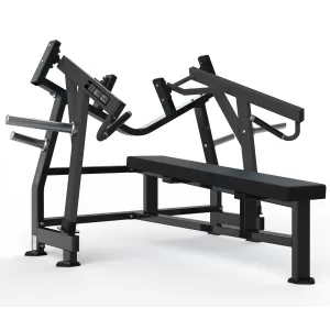 Muscle Motion Iso-Lateral Horizontal Flat Bench Press   Plate Loaded