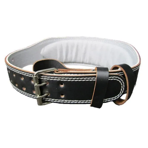 Muscle Motion Leather Weight Lifting Belt