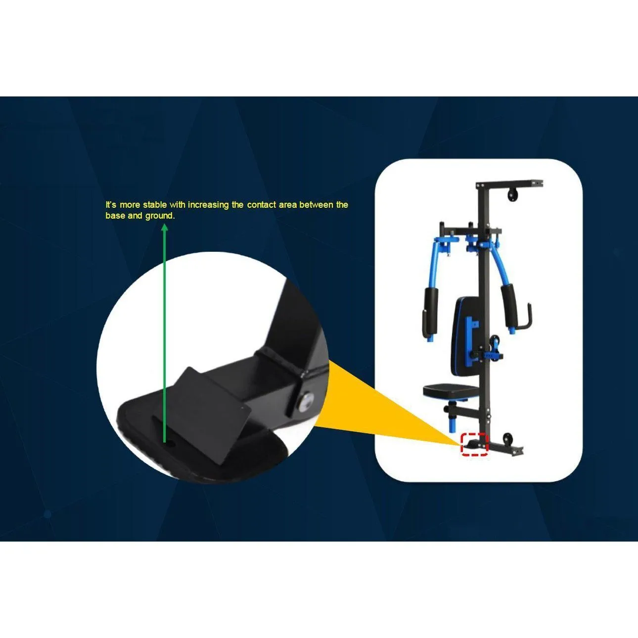 Muscle Motion MSG1000AC Light Commercial 2 Station Gym