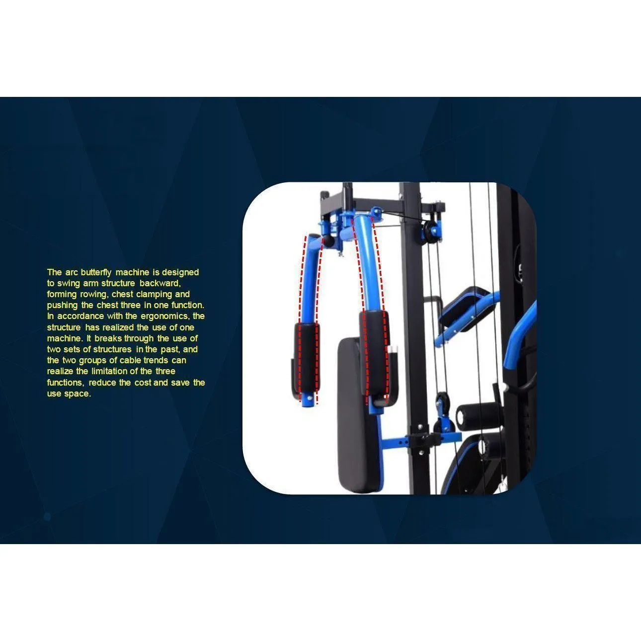 Muscle Motion MSG1000C Pec Dec Attachment