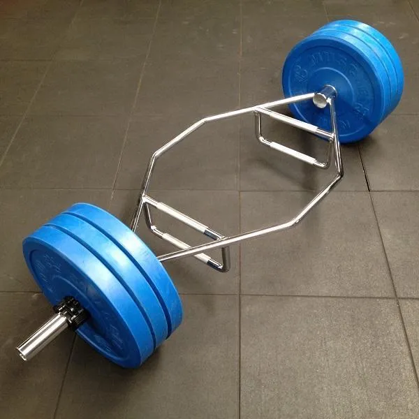 Muscle Motion Olympic Hex Shrug Deadlift Trap Bar 6ft