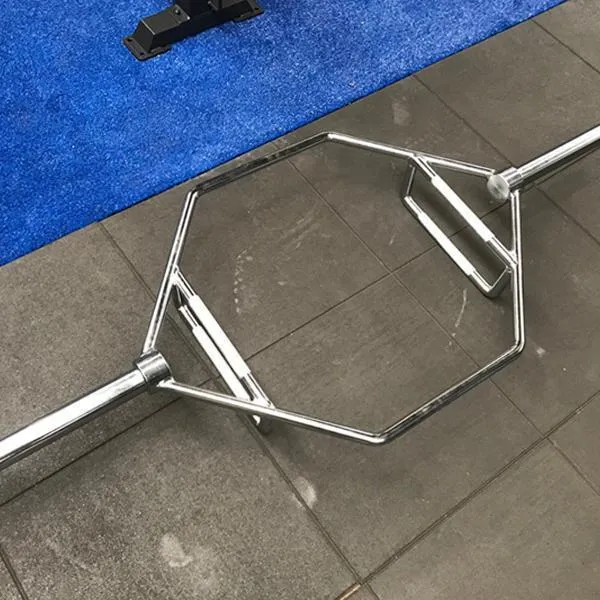 Muscle Motion Olympic Hex Shrug Deadlift Trap Bar 6ft