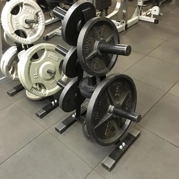 Muscle Motion Olympic Weight Plate Rack