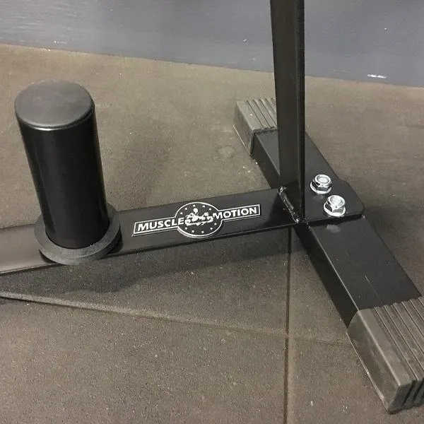 Muscle Motion Olympic Weight Plate Rack