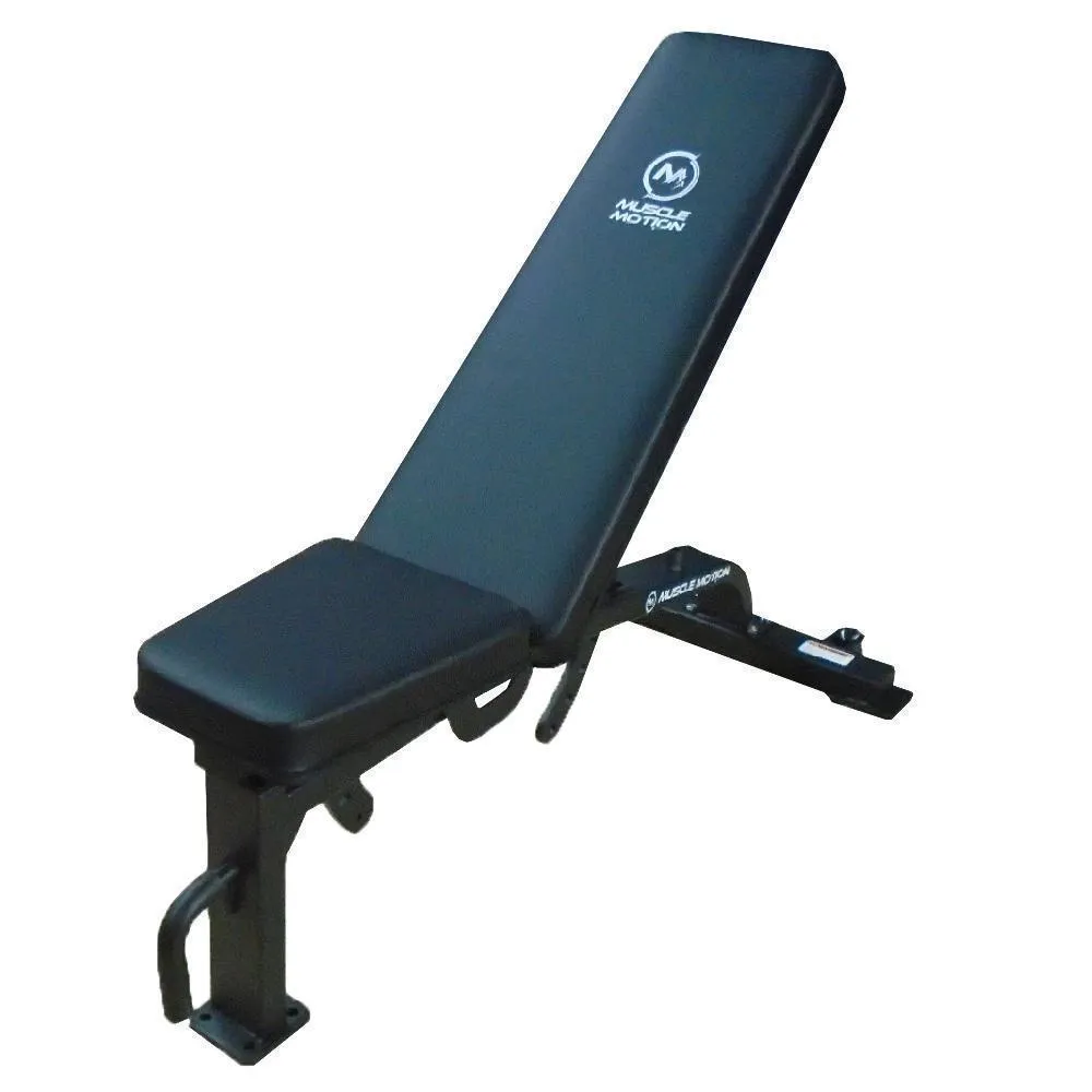 Muscle Motion PR1012 Package - Power Rack   Bench   Bar   77.5kg Olympic weights