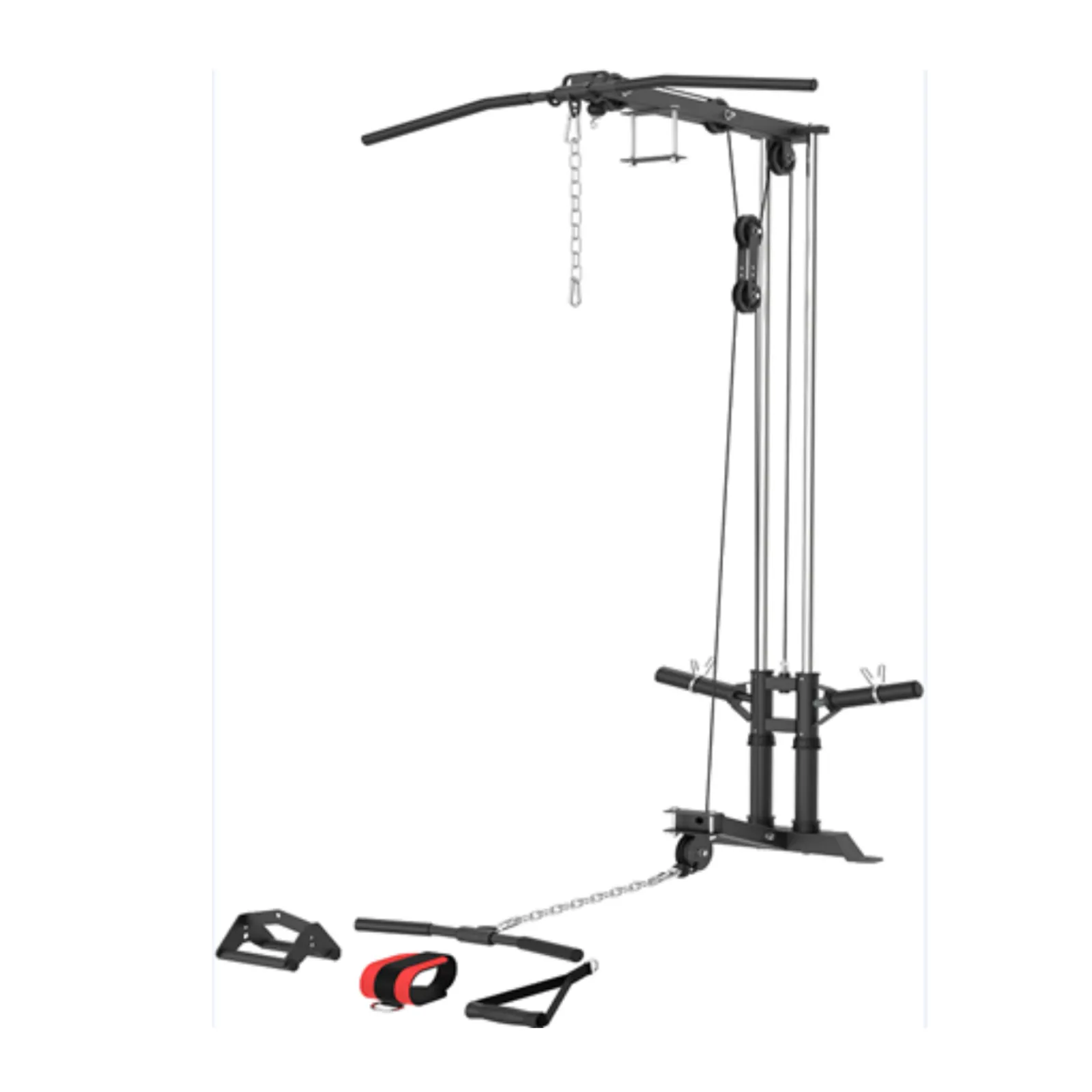 Muscle Motion PR1012 Power Rack inc High Low Pulley