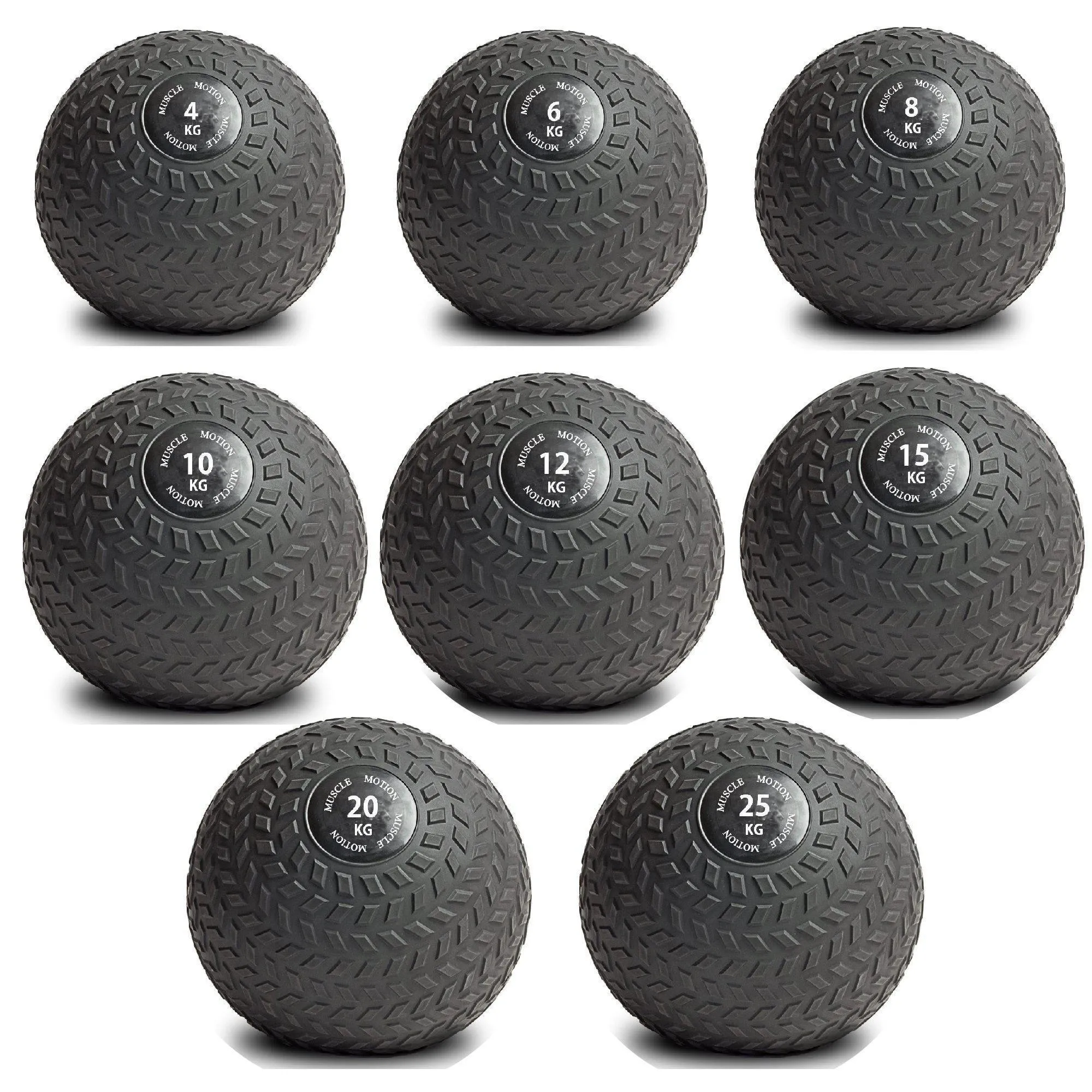 Muscle Motion Tyre Thread Slamball Package - 4/6/8/10/12/15/20/25kg