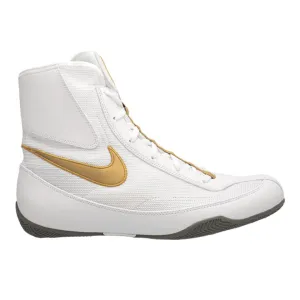 Nike Machomai 2 Boxing Boots - White & Gold