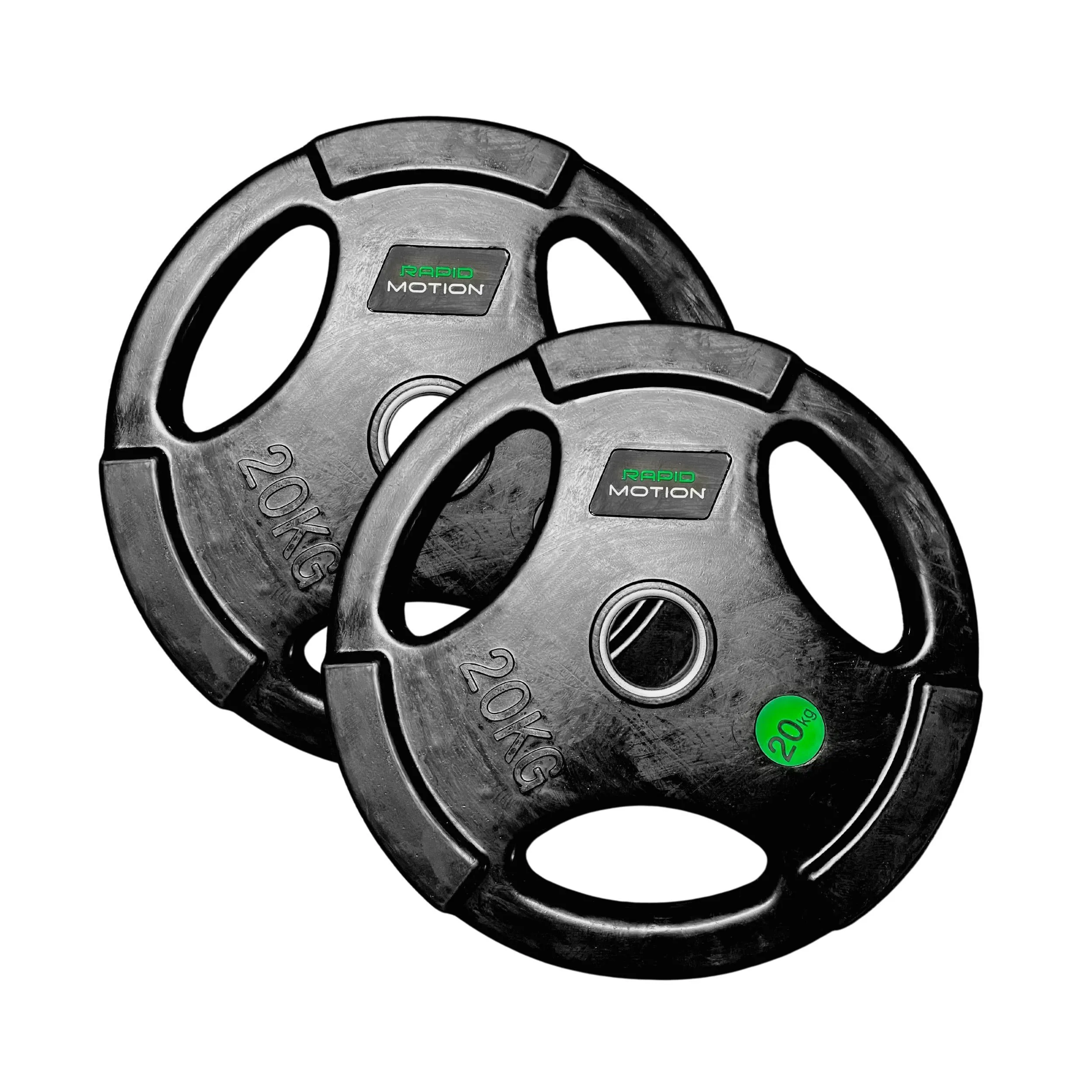 Rapid Motion Olympic Rubber Weight Plates