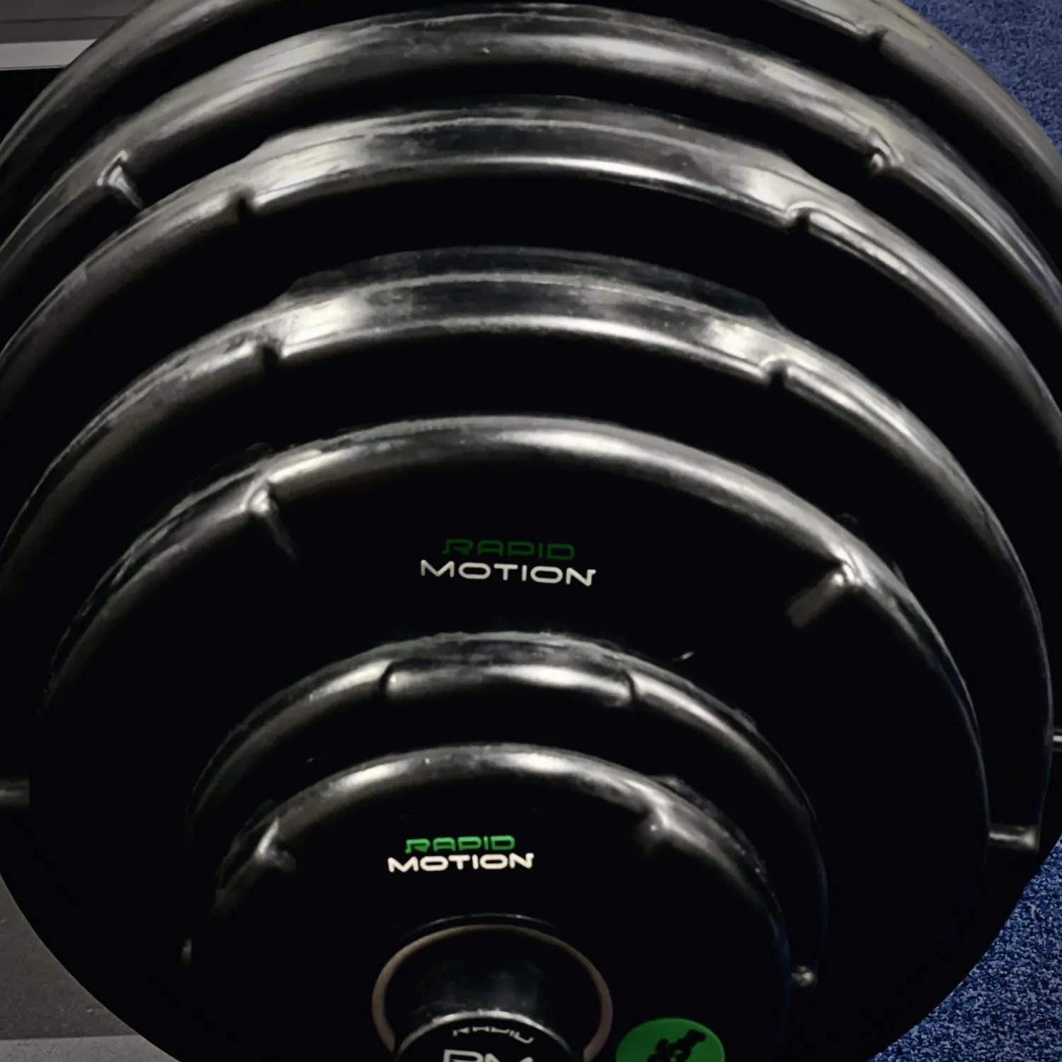 Rapid Motion Olympic Rubber Weight Plates