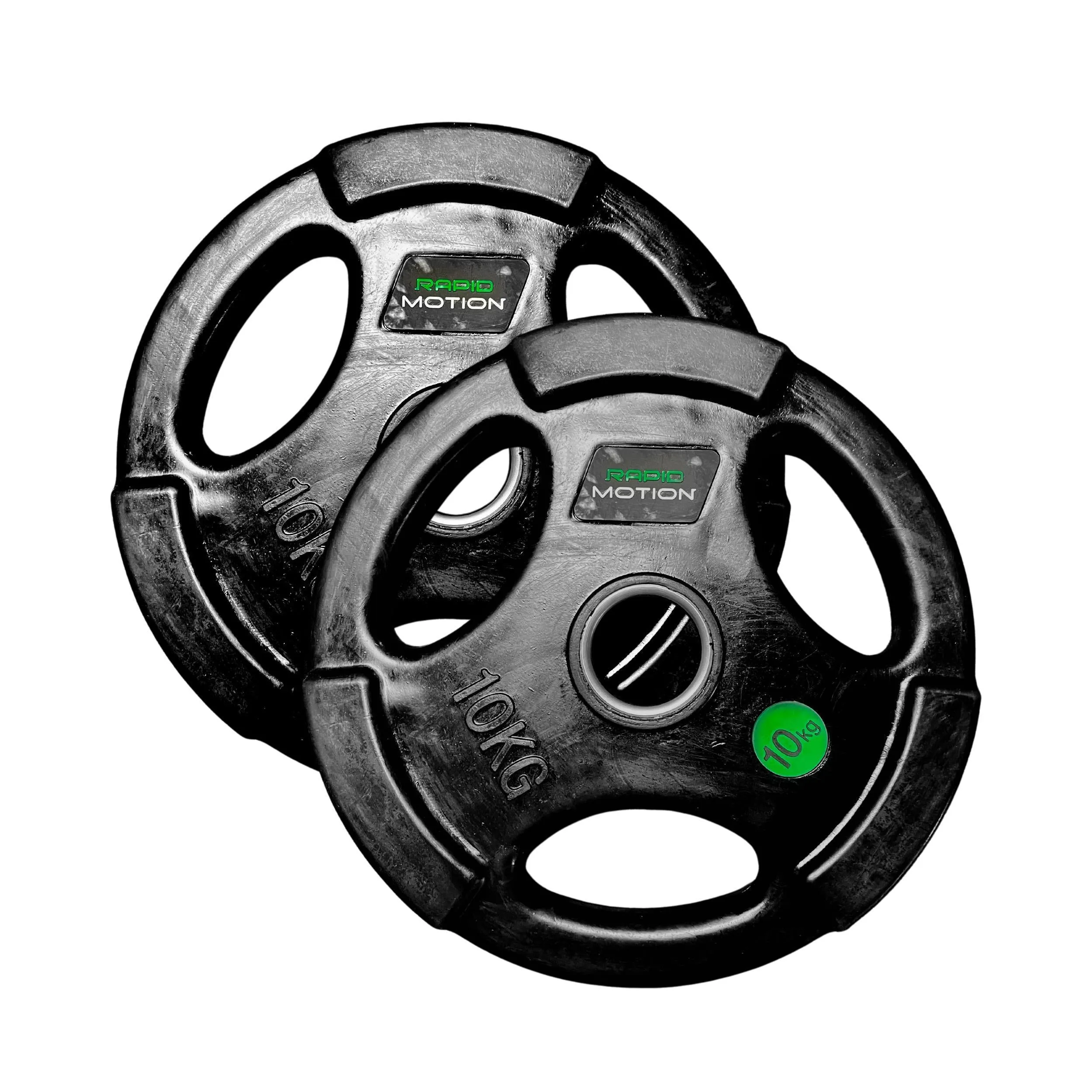 Rapid Motion Olympic Rubber Weight Plates