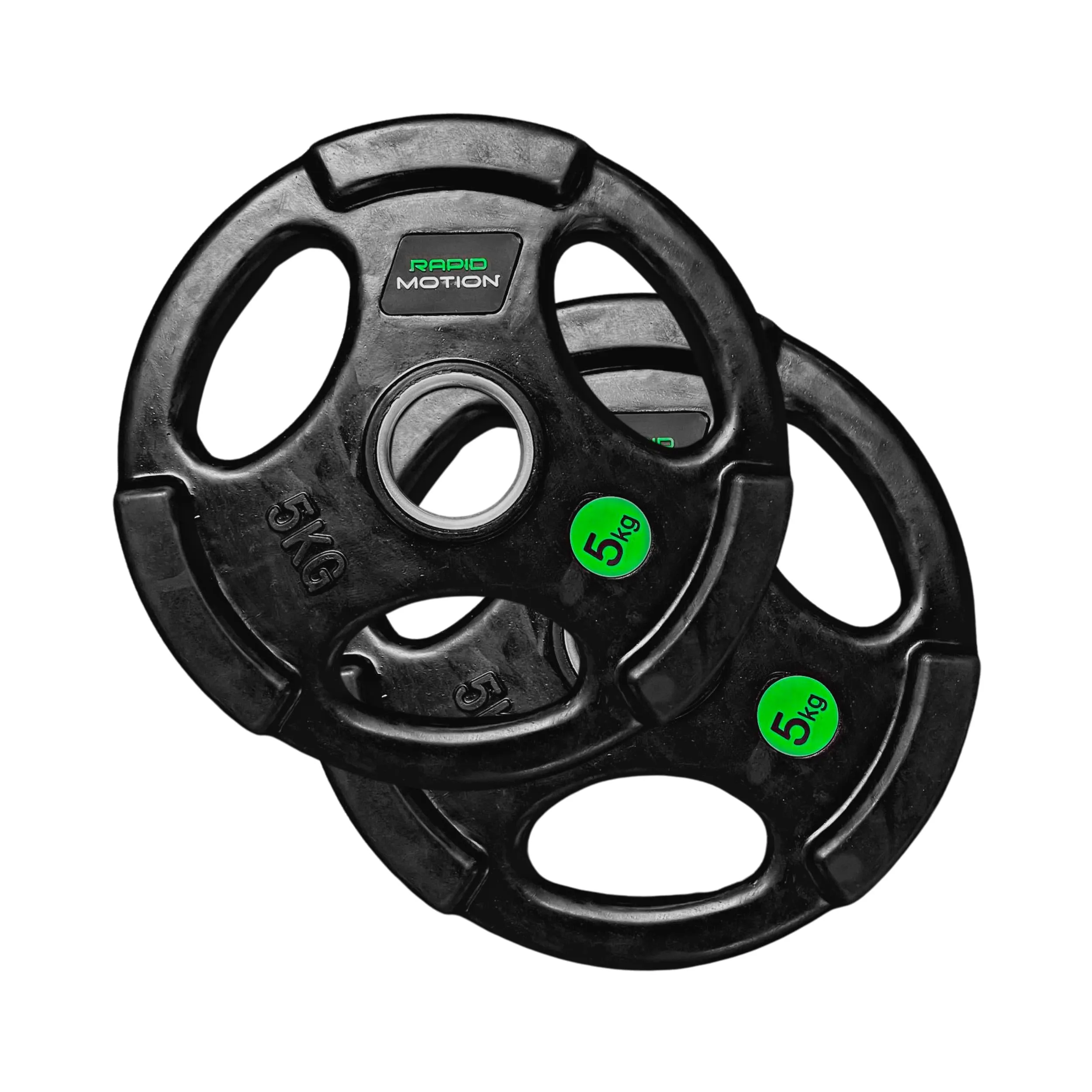 Rapid Motion Olympic Rubber Weight Plates
