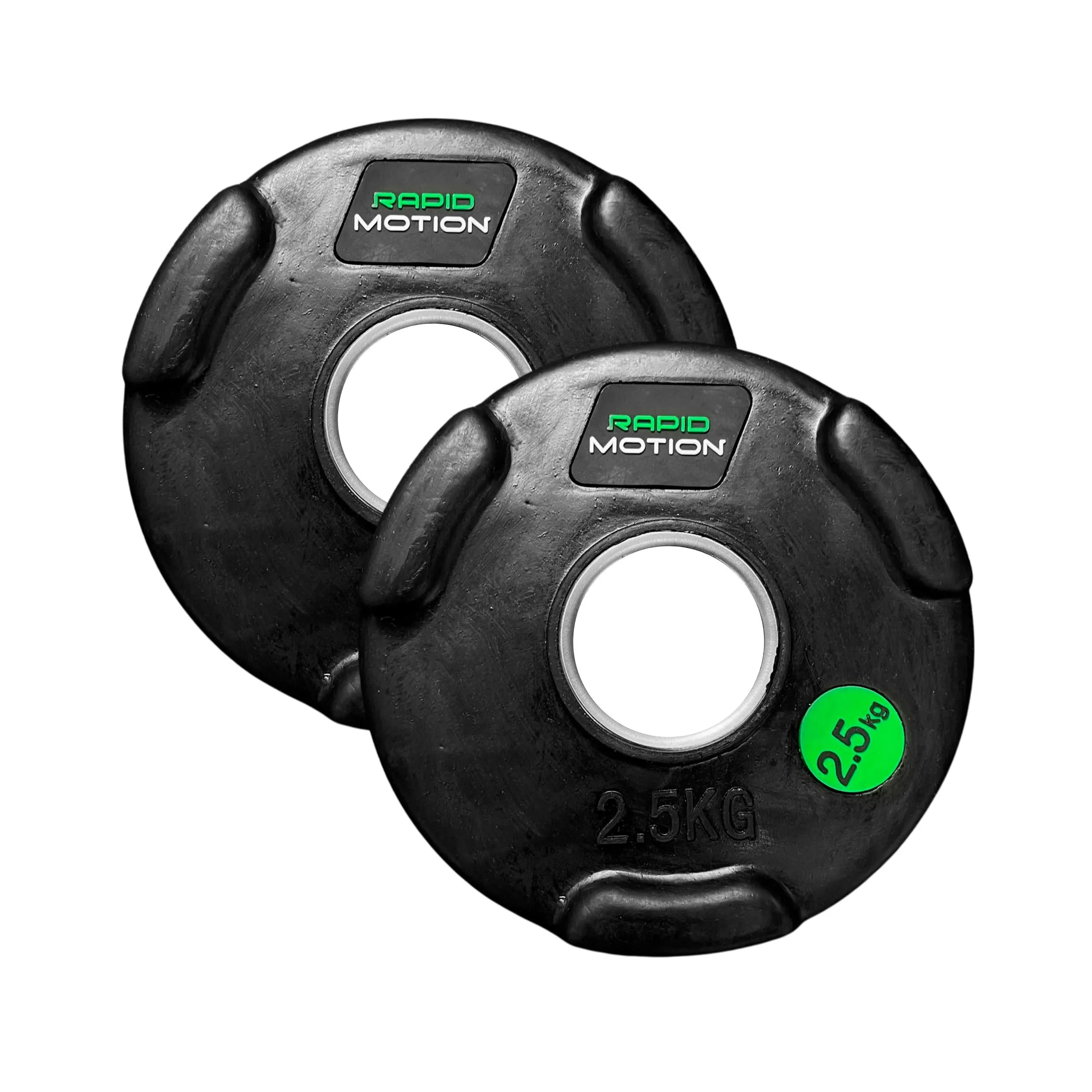 Rapid Motion Olympic Rubber Weight Plates
