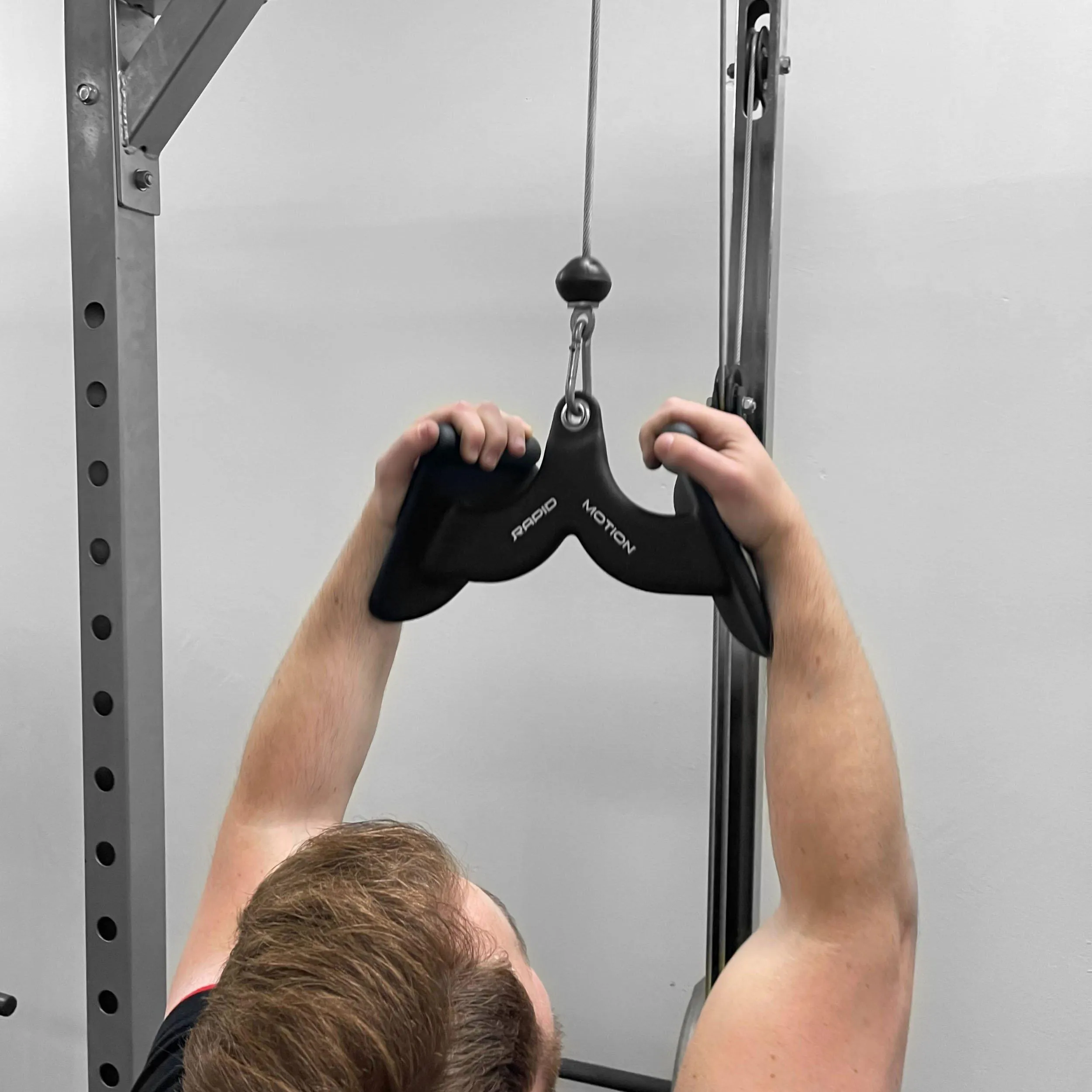 Rapid Motion Power Grip Cable Attachments - Lat Pulldown and Row - 5 Pack