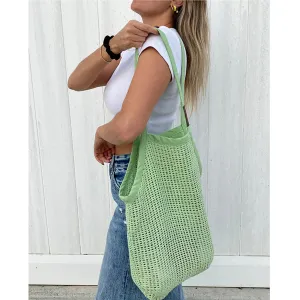 Sand Cloud Net Market Bag - Sage