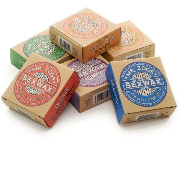 Sex Wax Quick Humps Surfboard Wax - Cool / Mid Warm
